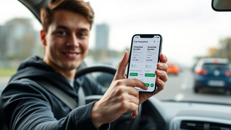 best apps to compare car insurance rates for young drivers
