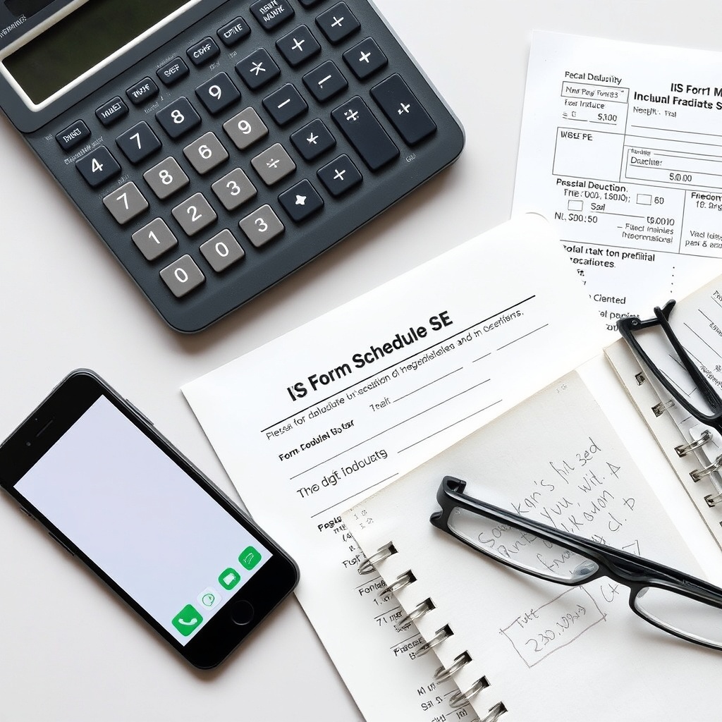 How to calculate self employment tax deduction