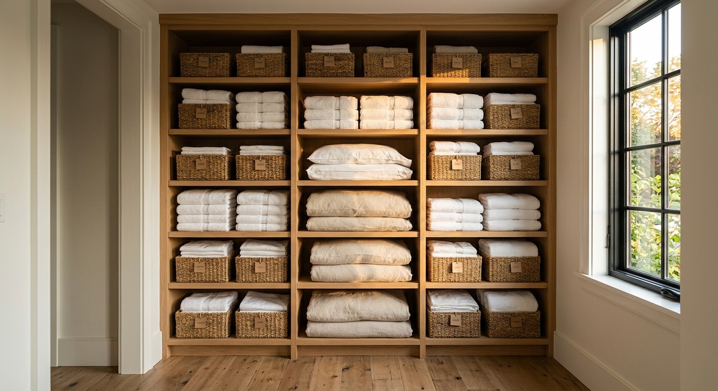 linen closet organization ideas - 16 Linen Closet Organization Ideas You Need to See