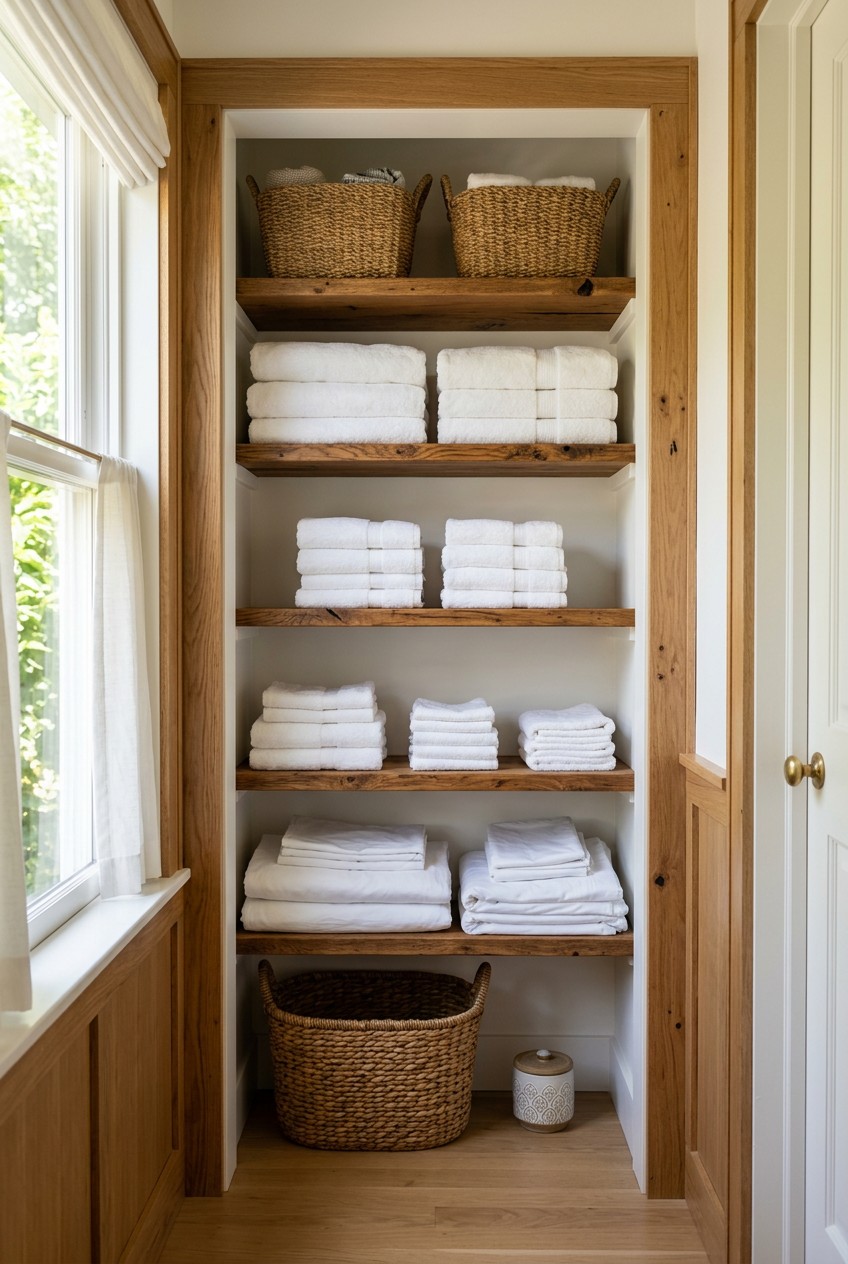 towel closet organization ideas - 12 Towel Closet Organization Ideas That Actually Work