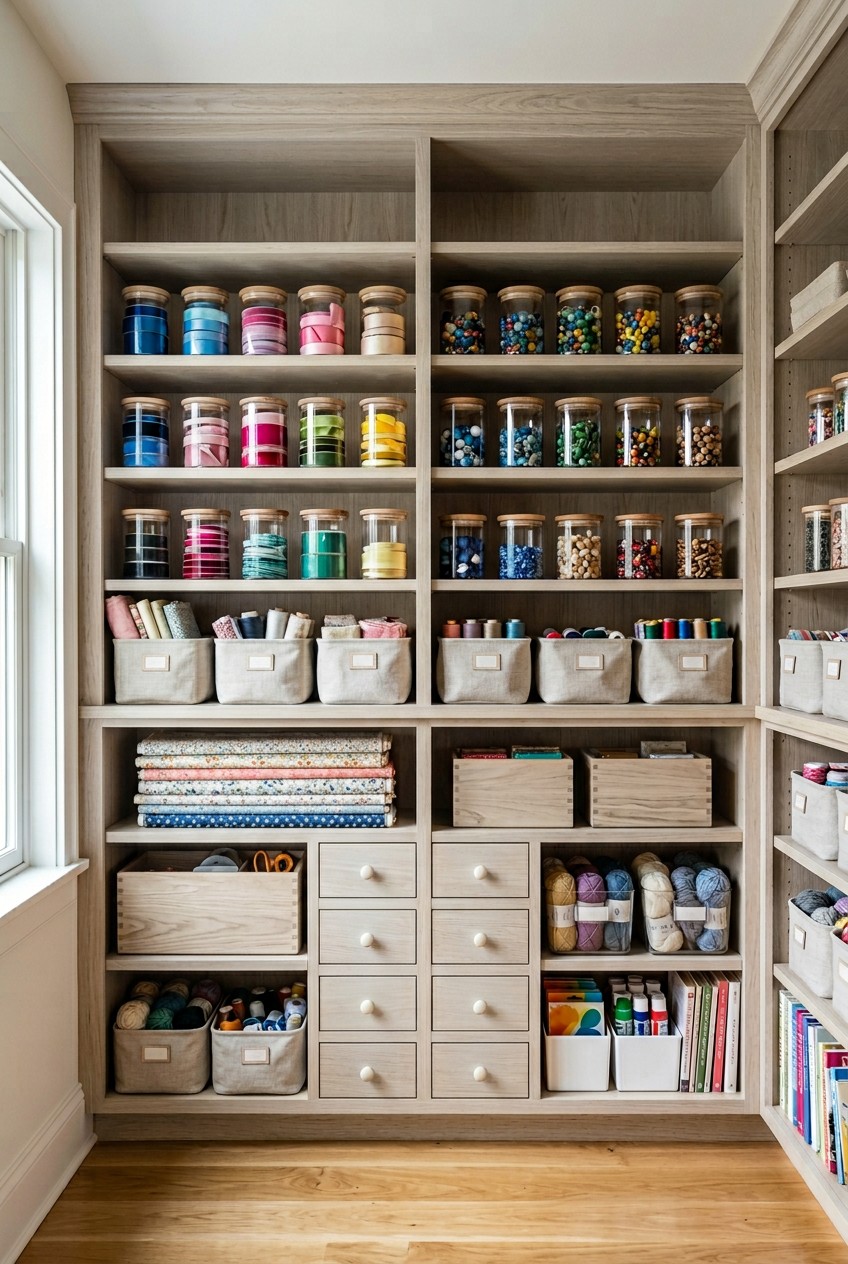 craft closet organization ideas - 13 Craft Closet Organization Ideas You Need to See