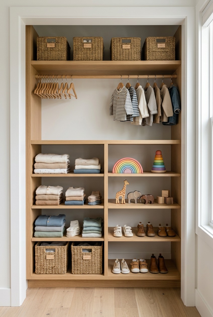 kids closet organization - 15 Kids Closet Organization Worth Trying