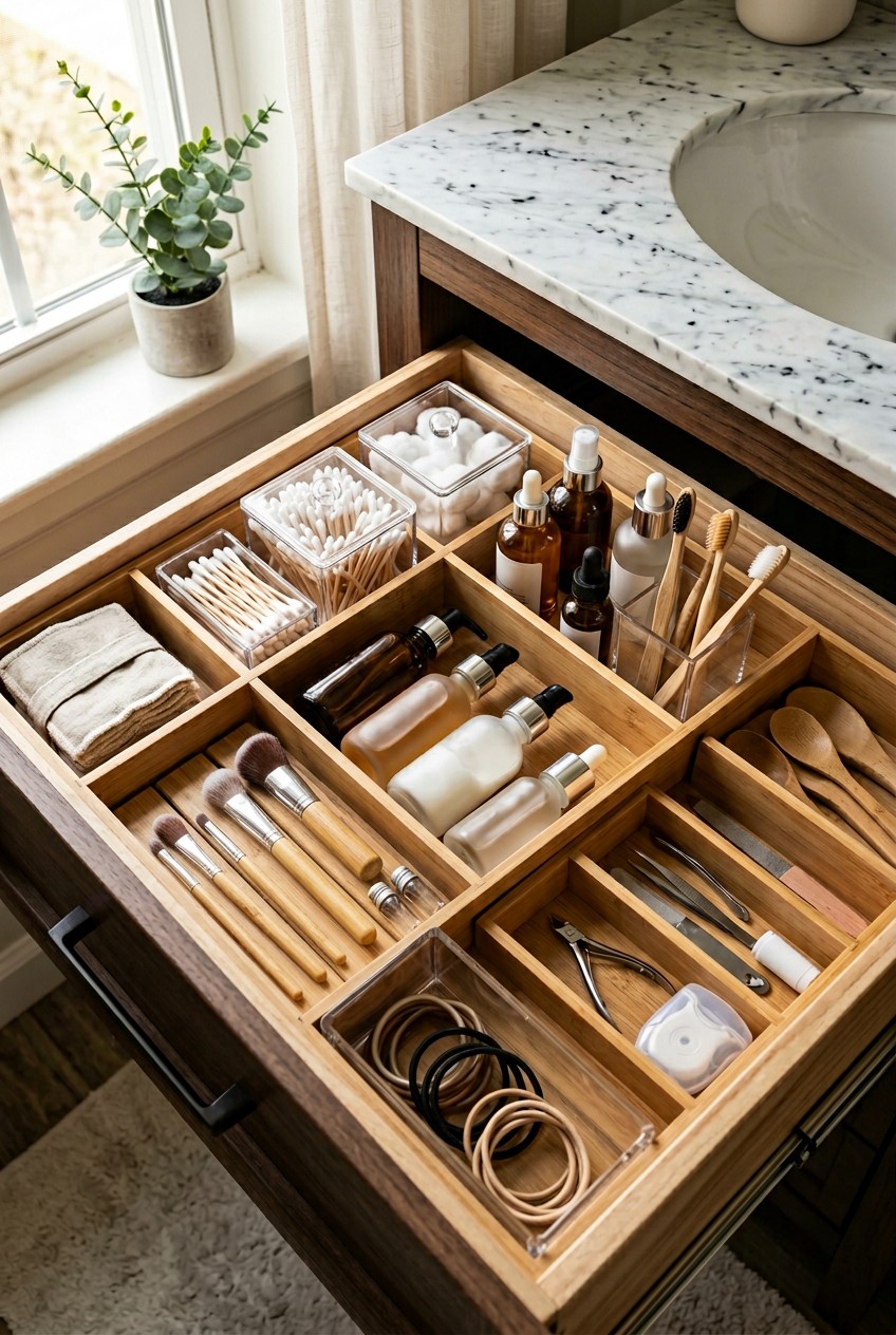 bathroom drawer organization - 16 Bathroom Drawer Organization for Every Budget