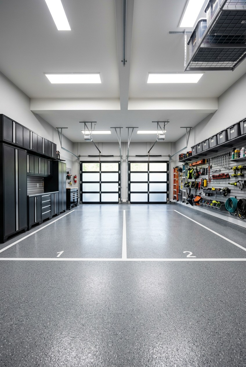 two car garage organization - 16 Two Car Garage Organization That Actually Work
