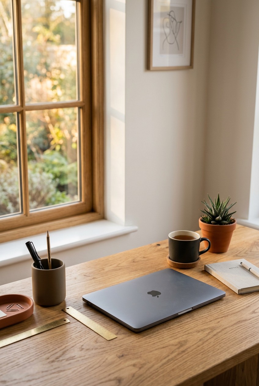 desk organization ideas aesthetic - 14 Aesthetic Desk Organization Ideas That Actually Work