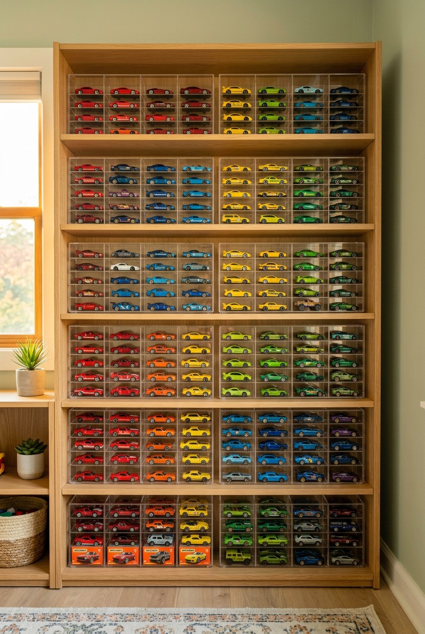 toy car storage - 12 Toy Car Storage That Actually Work