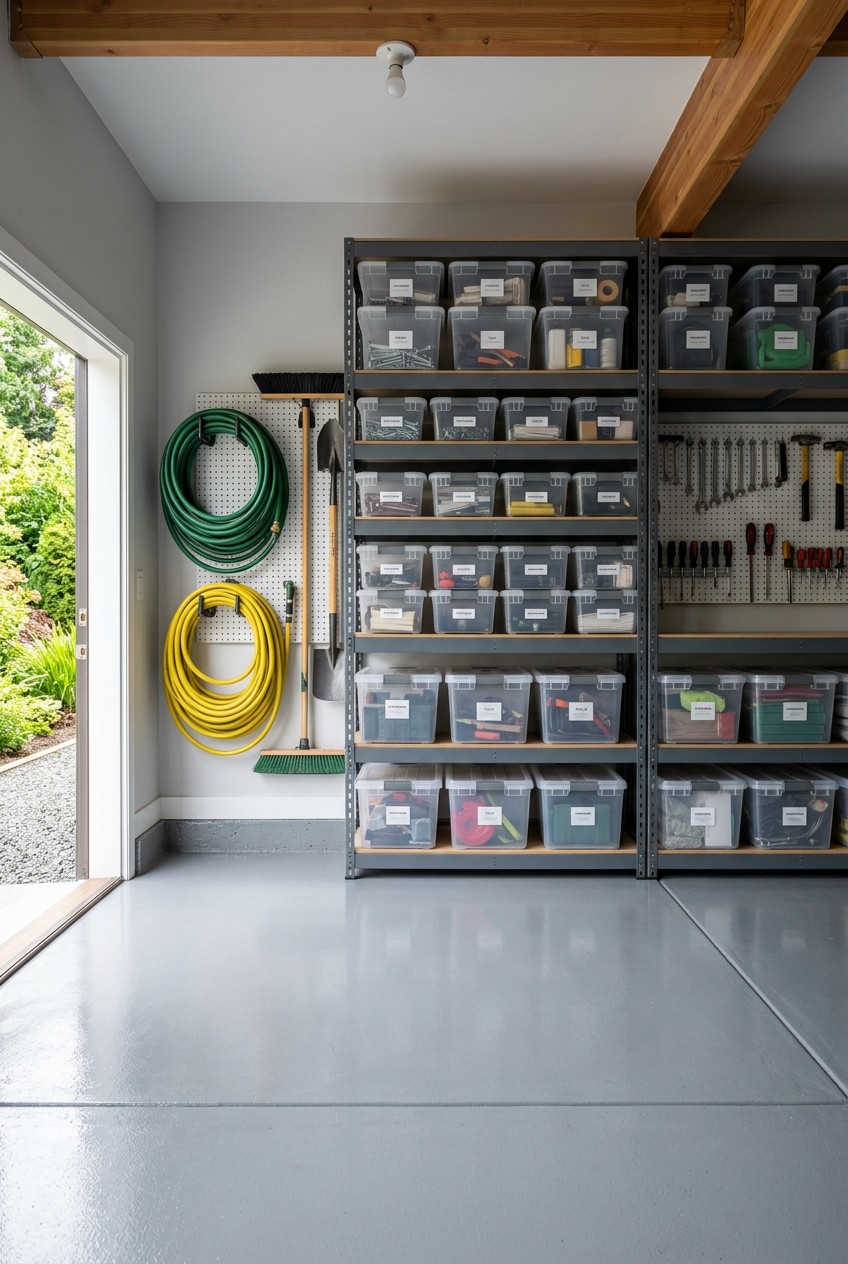 garage storage organization - 12 Garage Storage Organization for Every Budget