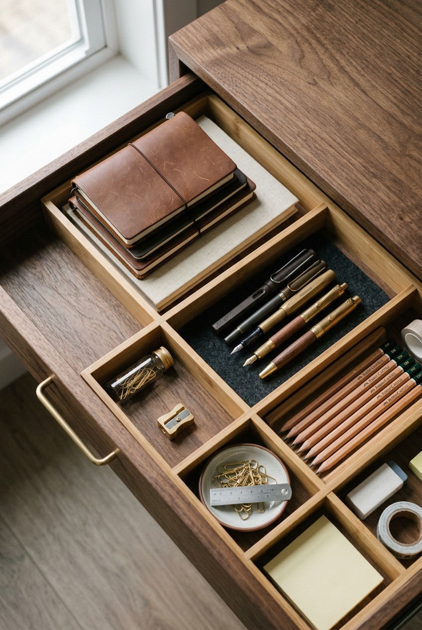 desk drawer organization - 12 Desk Drawer Organization That Actually Work