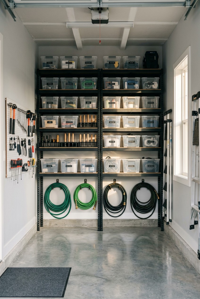 small garage organization - 12 Small Garage Organization for Every Budget