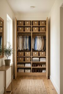hallway closet organization - 14 Hallway Closet Organization That Actually Work