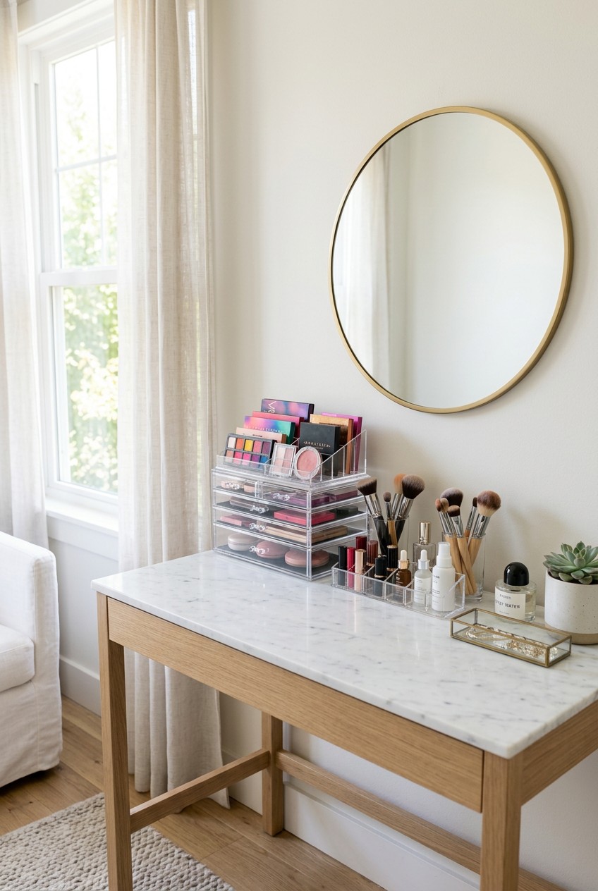 makeup organization ideas - 16 Makeup Organization Ideas for Every Budget