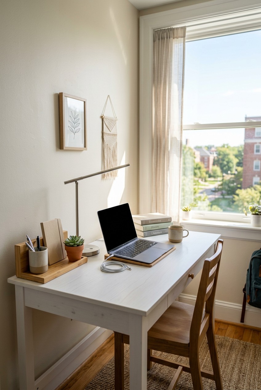 dorm desk organization - 16 Dorm Desk Organization That Actually Work