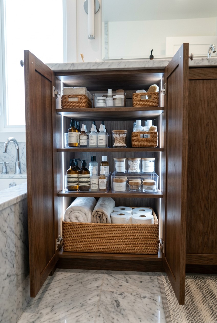undersink organization bathroom - 14 Undersink Organization Bathroom That Actually Work