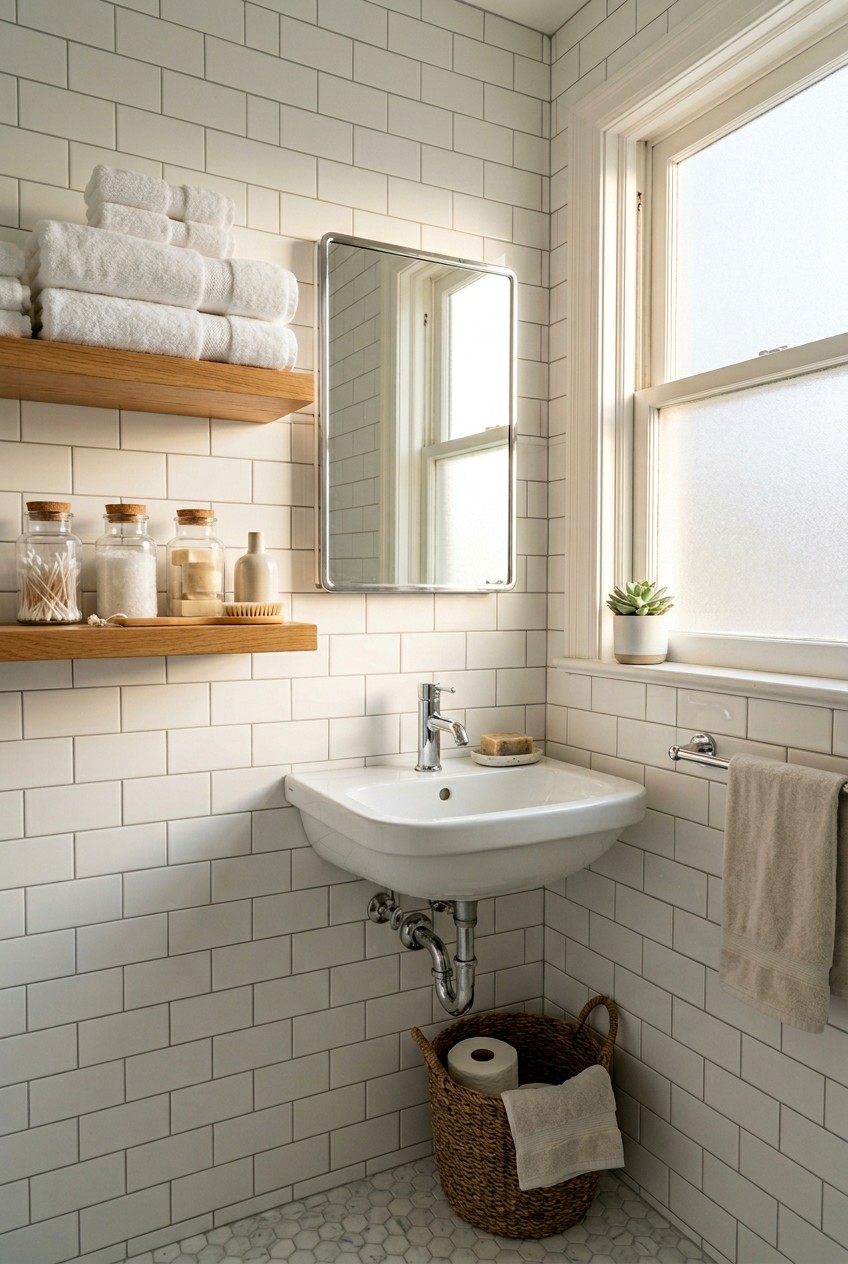 tiny bathroom organization - 14 Tiny Bathroom Organization That Actually Work