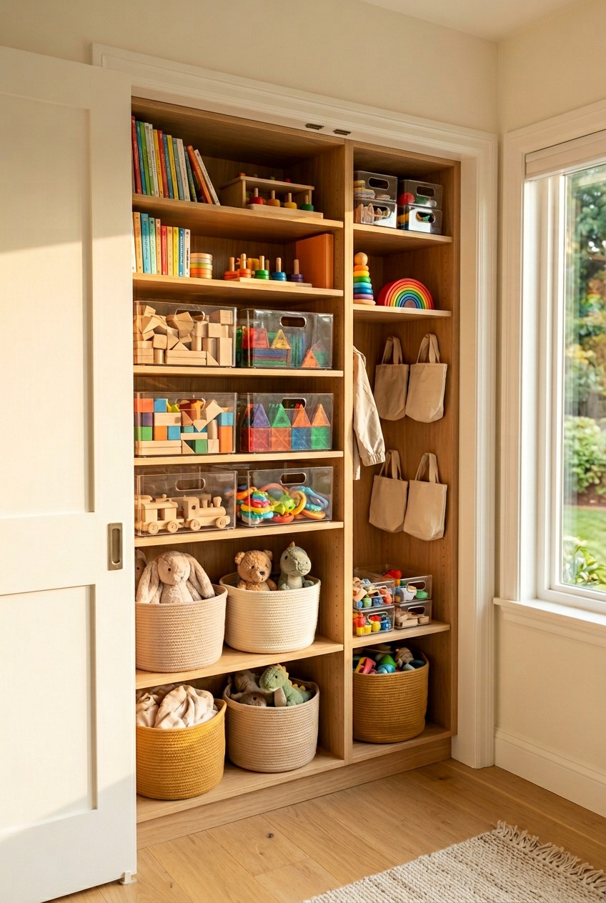 toy closet organization - 12 Toy Closet Organization Worth Trying