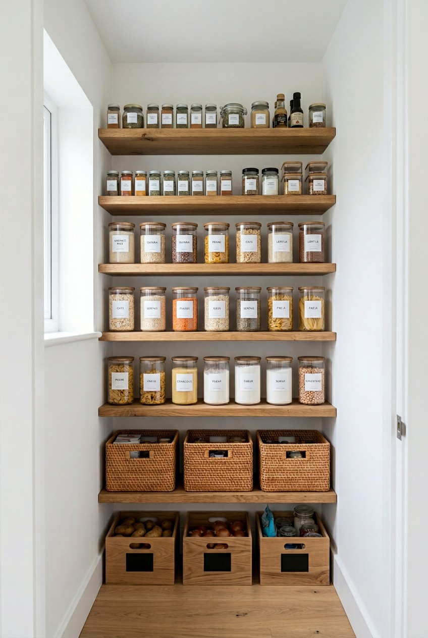 tiny pantry organization ideas - 13 Tiny Pantry Organization Ideas for Every Budget