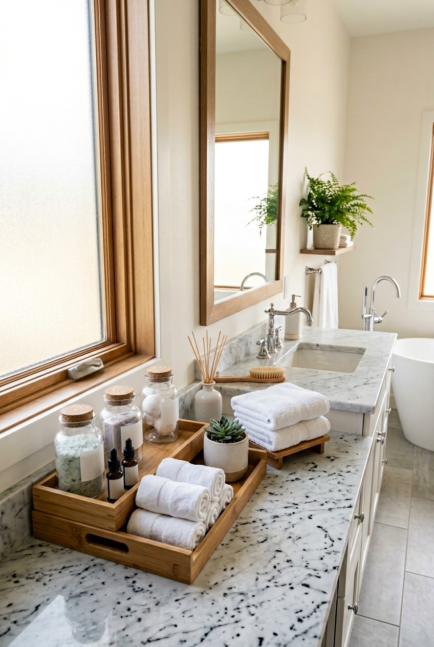 bathroom organization aesthetic - 13 Aesthetic Bathroom Organization Worth Trying