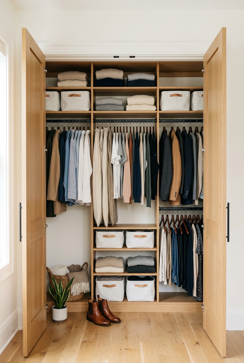 reach in closet organization - 15 Reach In Closet Organization Worth Trying