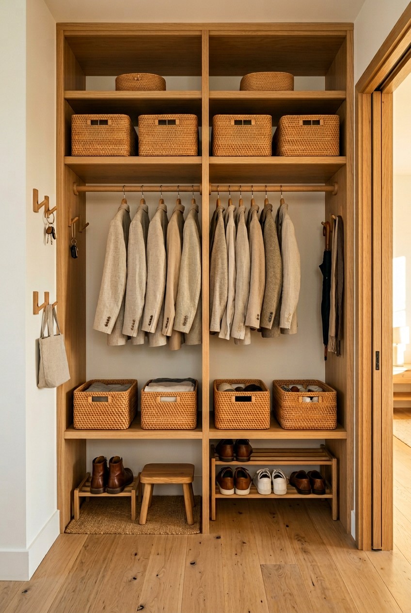 front closet organization - 13 Front Closet Organization Worth Trying