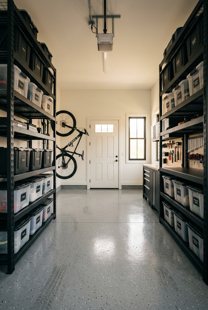 single car garage organization - 12 Single Car Garage Organization You Need to See
