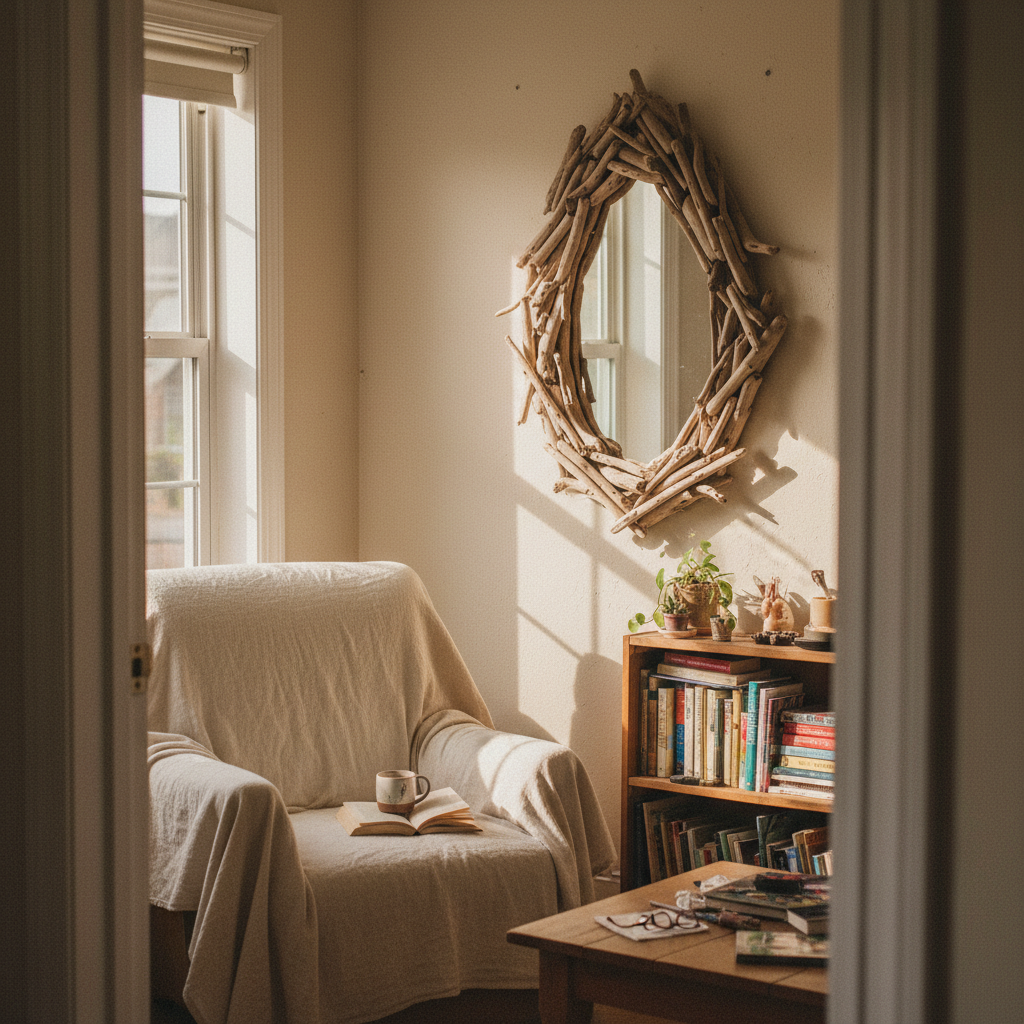 11. Driftwood Mirror Frame