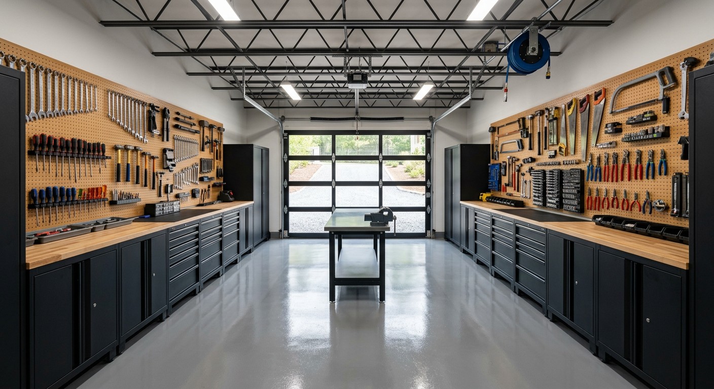 ideas diy garage organization - 12 DIY Ideas Garage Organization You Need to See